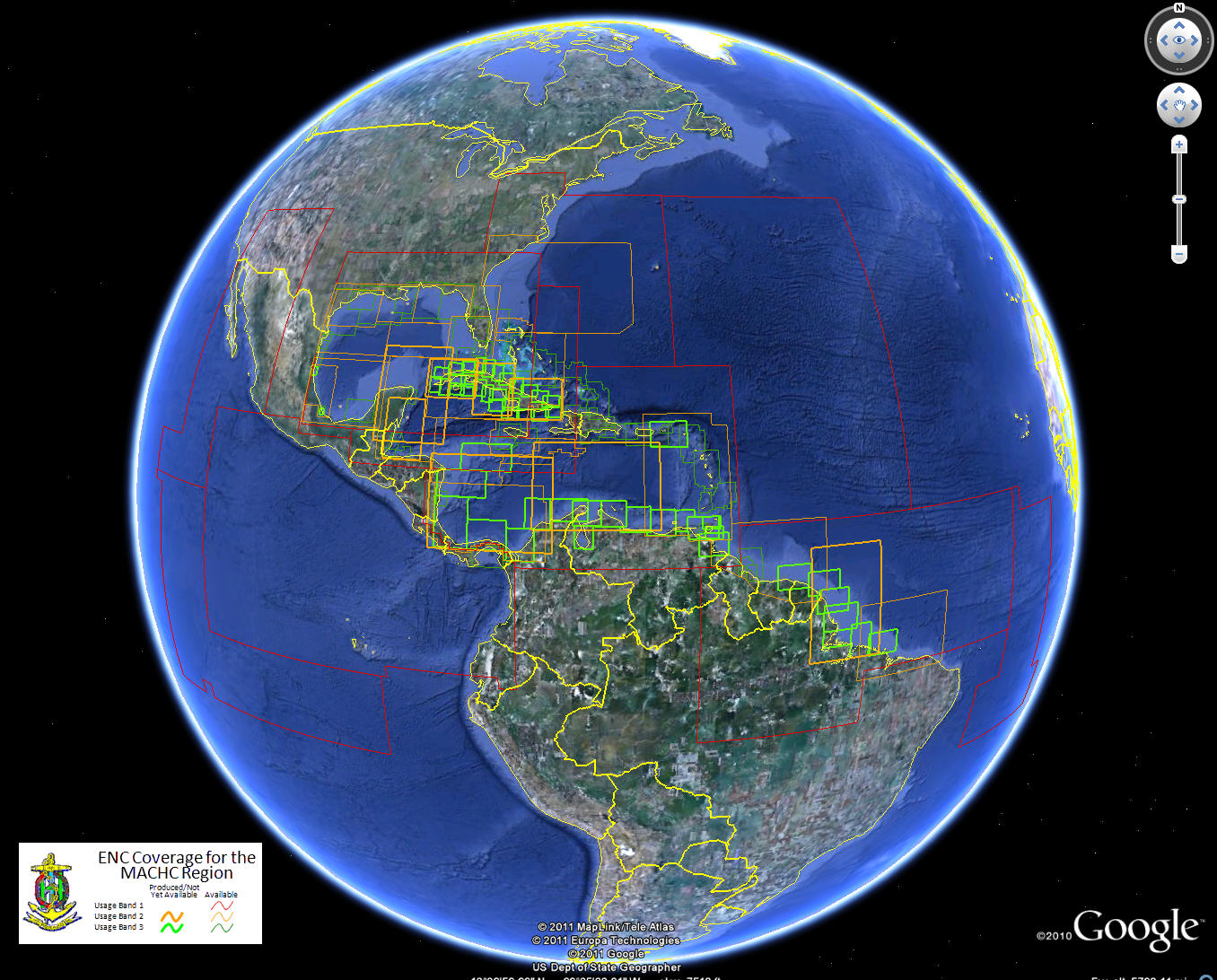 MesoAmerican Caribbean Sea Hydrographic Commission - Electronic Chart